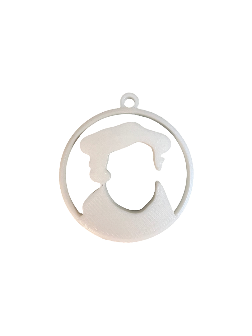 Schlüsselanhänger Lutherkopf